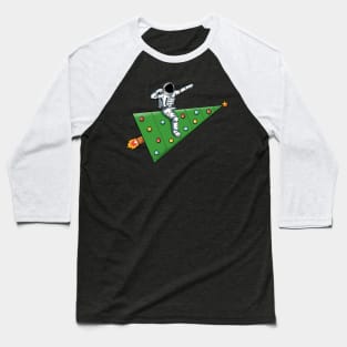 Space rocket christmas Baseball T-Shirt